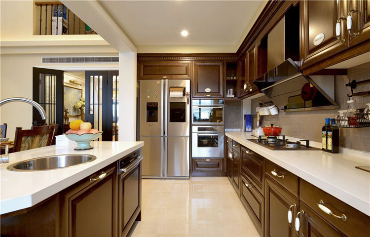 100多平房子厨房装修效果图