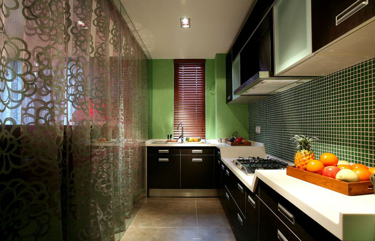 100多平房子厨房装修效果图